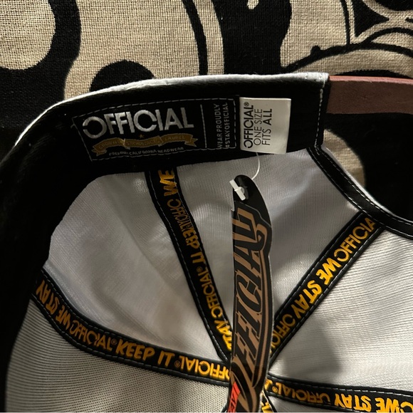 Official Brand Limited Edition Light Blue Digital Camo Strap Back Hat - Picture 5 of 5